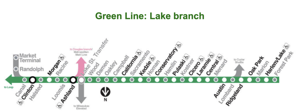 Green Line CTA Map e1668591511869